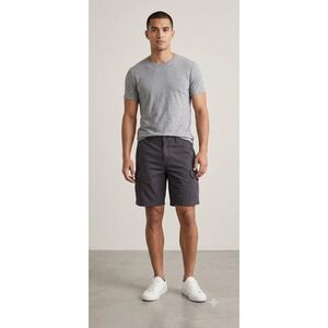 Foundry Hiking Cargo Shorts Elastic Waist Mens Sz 52 Dark Charcoal comfort waist